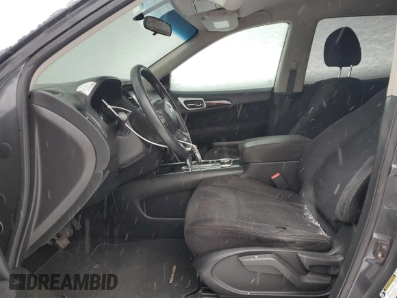 2013 Nissan Pathfinder SV with VIN 5N1AR2MM8DC670060, listed as a Copart auction lot 43708325 with 123,895 mi miles and Salvage Title. Bid and sale history available at carsss.com. Image 7.
