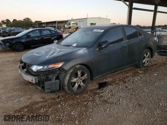 2012 Acura TSX Tech Pkg with VIN JH4CU2F60CC012403, listed as a Copart auction lot 76665504 with 175,374 mi miles and Salvage Title. Bid and sale history available at carsss.com. Image 1.