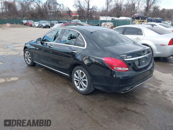 2018 Mercedes-Benz C 300 with VIN WDDWF4KB2JR341272, listed as a IAAI auction lot 41650381 with 74,216 mi miles and . Bid and sale history available at DreamBid. Image 3.