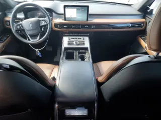 2022 Lincoln Aviator Reserve with VIN 5LM5J7XC2NGL14736, listed as a Copart auction lot 54903515 with 47,598 mi miles and Salvage title. Bid and sale history available at DreamBid. Image 8.