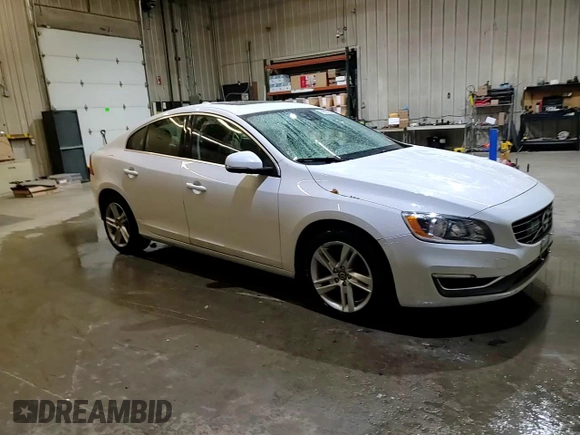 2015 Volvo S60 T5 Platinum with VIN YV1612TD8F2305562, listed as a Copart auction lot 47931785 with 62,727 mi miles and Salvage Title. Bid and sale history available at carsss.com. Image 13.