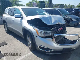 2018 GMC Acadia SLE z VIN 1GKKNKLA3JZ114411, wystawiony jako IAAI lot #42347683 z przebiegiem 92 155 mil mil oraz . Historia ofert i sprzedaży dostępna na DreamBid. Obrazek 1.