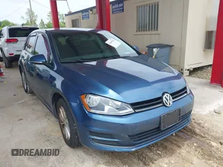 2016 Volkswagen Golf TSI S z VIN 3VW117AU5GM049663, wystawiony jako IAAI lot #42440245 z przebiegiem 91 802 mil mil oraz . Historia ofert i sprzedaży dostępna na DreamBid. Obrazek 1.