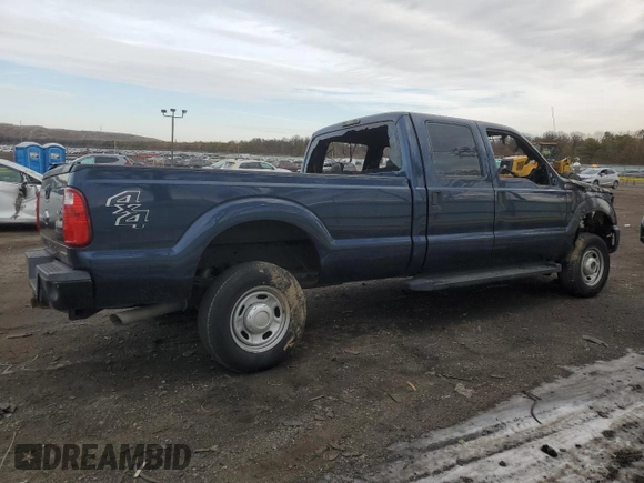 2015 Ford Super Duty F-250 SRW Lariat with VIN 1FT7W2B62FEB25202, listed as a Copart auction lot 41829805 with Not Provided miles and Salvage Title. Bid and sale history available at carsss.com. Image 3.