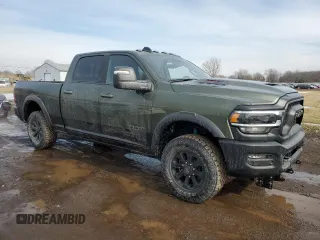 2024 Ram 2500 Rebel with VIN 3C6UR5EJ5RG172160, listed as a Copart auction lot 44560095 with 410 mi miles and Salvage Title. Bid and sale history available at carsss.com. Image 4.