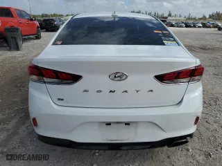 2018 Hyundai Sonata SE with VIN 5NPE24AF5JH700174, listed as a Copart auction lot 51548485 with 104,056 mi miles and Salvage Title. Bid and sale history available at carsss.com. Image 6.