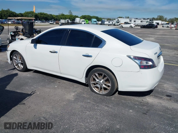 2014 Nissan Maxima SV с VIN 1N4AA5AP5EC487332, выставлен на аукционе IAAI как лот 41439568 с пробегом 120 015 миль миль и . История ставок и продаж доступна на DreamBid. Изображение 3.