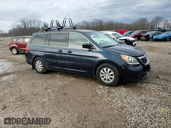 2010 Honda Odyssey EX with VIN 5FNRL3H44AB091896, listed as a Copart auction lot 52734985 with 174,596 mi miles and Salvage Title. Bid and sale history available at carsss.com. Image 11.