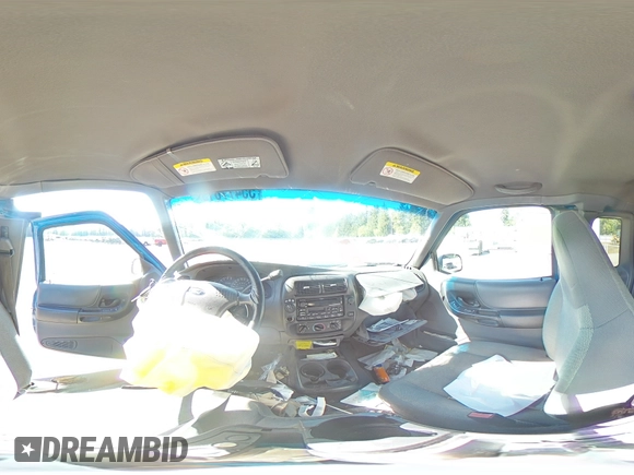 2002 Ford Ranger XLT Off-Road with VIN 1FTZR45U02PA35583, listed as a Copart auction lot 55477815 with 194,401 mi miles and Salvage title. Bid and sale history available at DreamBid. Image 14.
