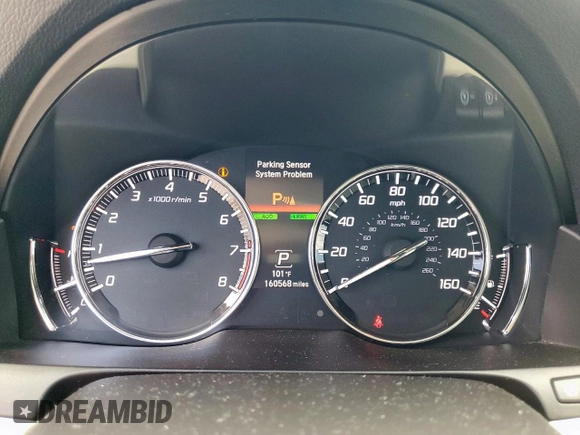 2016 Acura RLX Advance z VIN JH4KC1F93GC000609, wystawiony jako Copart lot #59809305 z przebiegiem 160 568 mil mil oraz Szkoda całkowita • Salvage title. Historia ofert i sprzedaży dostępna na DreamBid. Obrazek 9.