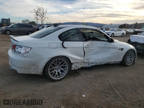 2008 BMW 3 Series M3 with VIN WBSWD93548PY40093, listed as a Copart auction lot 41657755 with 141,015 mi miles and Salvage title. Bid and sale history available at DreamBid. Image 3.