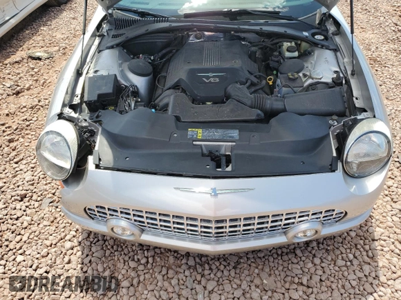 2004 Ford Thunderbird Deluxe with VIN 1FAHP60A74Y105934, listed as a Copart auction lot 53911905 with 22,412 mi miles and Salvage Title. Bid and sale history available at carsss.com. Image 11.