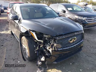 2021 Infiniti QX50 Essential with VIN 3PCAJ5CA9MF100592, listed as a IAAI auction lot 41513164 with 10,388 mi miles and . Bid and sale history available at DreamBid. Image 6.