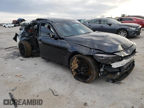 2018 BMW M3 with VIN WBS8M9C53J5K98821, listed as a Copart auction lot 37048984 with 0 mi miles. Bid and sale history available at carsss.com. Image 4.