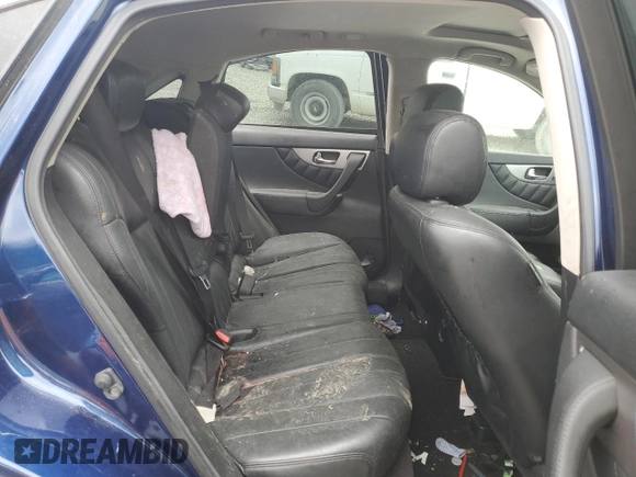 2013 Infiniti FX with VIN JN8CS1MW3DM174322, listed as a Copart auction lot 54331155 with Not provided miles and Salvage title. Bid and sale history available at DreamBid. Image 10.