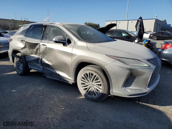 2020 Lexus RX with VIN 2T2JZMDA1LC246310, listed as a Copart auction lot 44988285 with NaN miles and Salvage Title. Bid and sale history available at carsss.com. Image 4.