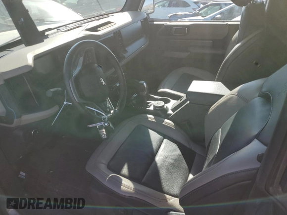 2022 Ford Bronco with VIN 1FMDE5CP7NLB66865, listed as a Copart auction lot 75870934 with 16,676 mi miles and Salvage Title. Bid and sale history available at DreamBid. Image 7.