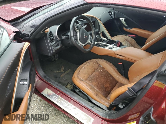 2016 Chevrolet Corvette Z06 2LZ z VIN 1G1YS2D65G5602938, wystawiony jako Copart lot #74277744 z przebiegiem Nie podano mil oraz Nie do naprawy • Non repairable. Historia ofert i sprzedaży dostępna na DreamBid. Obrazek 8.