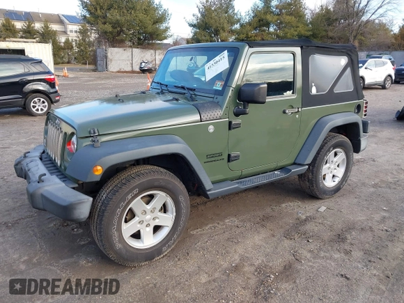 2016 Jeep Wrangler Sport with VIN 1C4AJWAG7GL330159, listed as a IAAI auction lot 41530415 with 98,554 mi miles and . Bid and sale history available at carsss.com. Image 20.