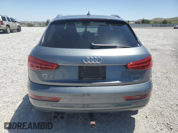 2016 Audi Q3 Premium Plus z VIN WA1EFCFS5GR014684, wystawiony jako Copart lot #57981185 z przebiegiem 92 024 mil mil oraz Szkoda całkowita • Salvage title. Historia ofert i sprzedaży dostępna na DreamBid. Obrazek 6.