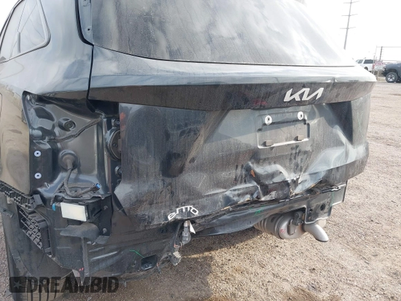 2023 Kia Sorento S with VIN 5XYRL4LC8PG246777, listed as a IAAI auction lot 41599222 with 20,856 mi miles and . Bid and sale history available at DreamBid. Image 6.