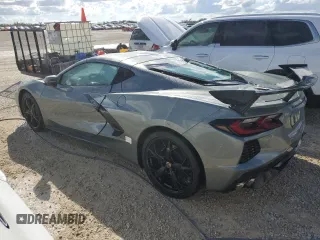 2022 Chevrolet Corvette 1LT with VIN 1G1YA2D43N5103988, listed as a Copart auction lot 76402164 with 0 mi miles and Non Repairable. Bid and sale history available at carsss.com. Image 2.