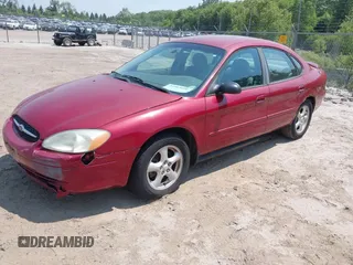 2003 Ford Taurus SE Standard with VIN 1FAFP53UX3G124702, listed as a IAAI auction lot 42463606 with 129,874 mi miles and . Bid and sale history available at DreamBid. Image 2.