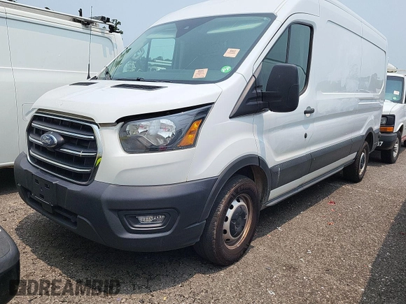 2020 Ford Transit Cargo z VIN 1FTYE1C89LKA17335, wystawiony jako IAAI lot #42561511 z przebiegiem 276 728 mil mil oraz . Historia ofert i sprzedaży dostępna na DreamBid. Obrazek 7.