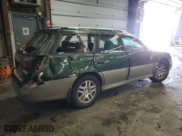 2003 Subaru Legacy Outback with VIN 4S3BH675037603192, listed as a Copart auction lot 45029405 with 247,596 mi miles and Salvage title. Bid and sale history available at DreamBid. Image 3.