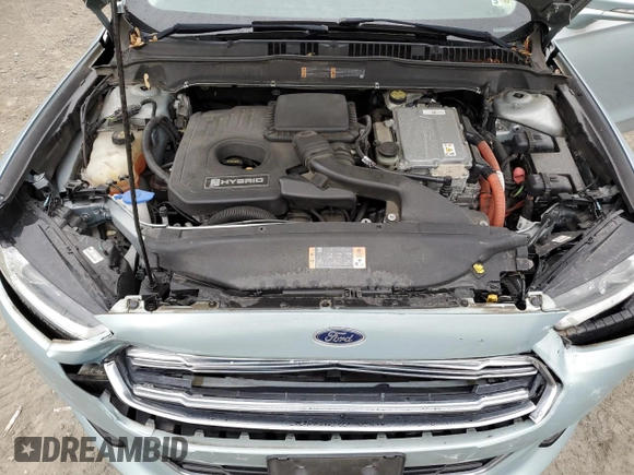 2013 Ford Fusion Titanium Hybrid with VIN 3FA6P0RU5DR368620, listed as a Copart auction lot 55013025 with 143,962 mi miles and Salvage title. Bid and sale history available at DreamBid. Image 11.