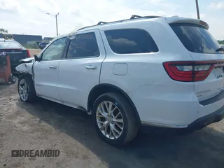2014 Dodge Durango Citadel z VIN 1C4RDJEG9EC455930, wystawiony jako IAAI lot #42423167 z przebiegiem Nie podano mil oraz . Historia ofert i sprzedaży dostępna na DreamBid. Obrazek 3.