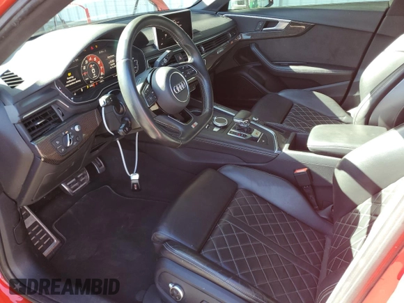 2018 Audi S4 Prestige with VIN WAUC4AF44JA002599, listed as a Copart auction lot 76480454 with 67,325 mi miles and Salvage Title. Bid and sale history available at carsss.com. Image 7.