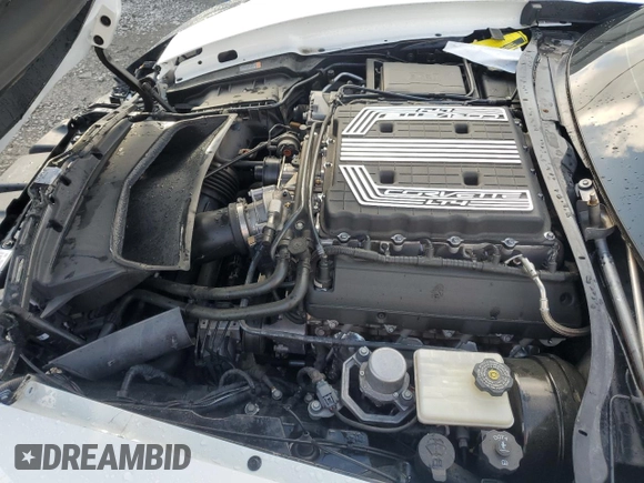 2015 Chevrolet Corvette Z06 3LZ with VIN 1G1YT2D6XF5602168, listed as a Copart auction lot 56561745 with 28,660 mi miles and Salvage title. Bid and sale history available at DreamBid. Image 11.