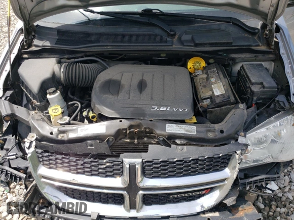 2017 Dodge Grand Caravan SE Plus z VIN 2C4RDGBG6HR847167, wystawiony jako Copart lot #56967205 z przebiegiem 160 011 mil mil oraz Szkoda całkowita • Salvage title. Historia ofert i sprzedaży dostępna na DreamBid. Obrazek 12.