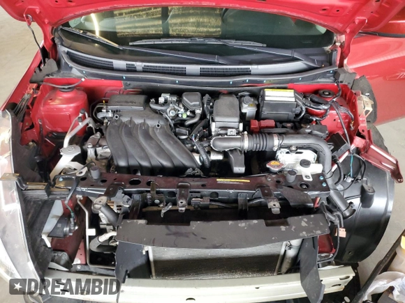2019 Nissan Versa SV with VIN 3N1CN7AP0KL880905, listed as a Copart auction lot 62535345 with 42,312 mi miles and Salvage title. Bid and sale history available at DreamBid. Image 11.