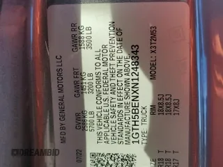 2022 GMC Canyon 2WD Elevation Standard z VIN 1GTH5BENXN1248343, wystawiony jako Copart lot #42655915 z przebiegiem 12 353 mil mil oraz Nie do naprawy • Non repairable. Historia ofert i sprzedaży dostępna na DreamBid. Obrazek 13.