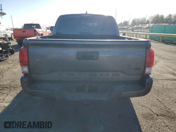 2017 Toyota Tacoma SR5 with VIN 5TFCZ5AN3HX116404, listed as a Copart auction lot 50578545 with 82,730 mi miles and Salvage Title. Bid and sale history available at carsss.com. Image 6.