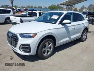 2023 Audi Q5 Premium with VIN WA1ABAFY6P2165402, listed as a IAAI auction lot 41969291 with 33,540 mi miles and . Bid and sale history available at DreamBid. Image 17.