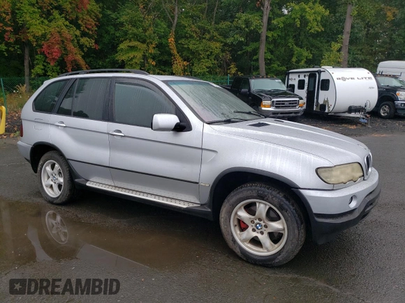 2000 BMW X5 with VIN WBAFB3341YLH03301, listed as a Copart auction lot 73379094 with 150,051 mi miles and Salvage Title. Bid and sale history available at carsss.com. Image 4.