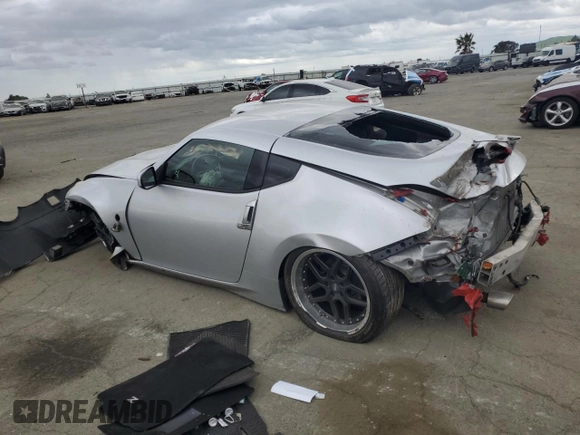 2011 Nissan 370Z with VIN JN1AZ4EH4BM555242, listed as a Copart auction lot 48924765 with 103,116 mi miles and Salvage Title. Bid and sale history available at carsss.com. Image 2.