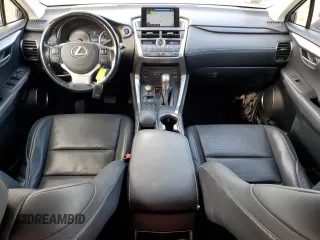 2017 Lexus NX 300h with VIN JTJBJRBZ5H2051142, listed as a Copart auction lot 78852014 with 55,956 mi miles and Salvage Title. Bid and sale history available at DreamBid. Image 8.