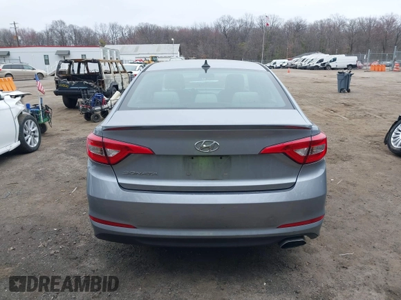 2017 Hyundai Sonata 2.4L with VIN 5NPE24AF4HH486899, listed as a IAAI auction lot 41795037 with 141,603 mi miles and . Bid and sale history available at DreamBid. Image 16.