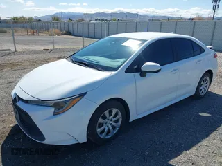 2021 Toyota Corolla LE with VIN 5YFEPMAE9MP205525, listed as a IAAI auction lot 41938581 with 138,291 mi miles and . Bid and sale history available at carsss.com. Image 17.