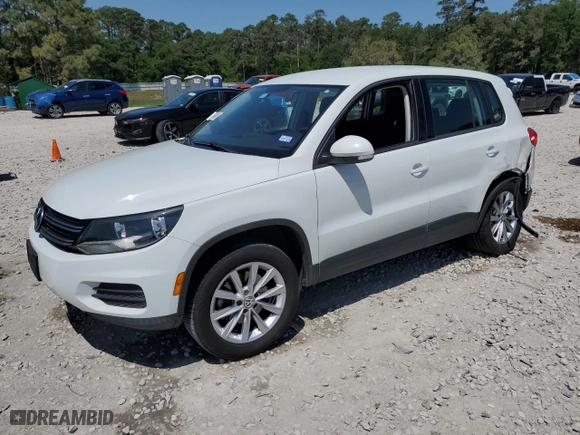 2017 Volkswagen Tiguan S with VIN WVGAV7AX1HK044093, listed as a Copart auction lot 52816015 with 94,610 mi miles and Salvage Title. Bid and sale history available at carsss.com. Image 1.