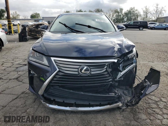 2016 Lexus RX 350 with VIN 2T2ZZMCA8GC017083, listed as a Copart auction lot 51021285 with 76,155 mi miles and Salvage Title. Bid and sale history available at DreamBid. Image 5.