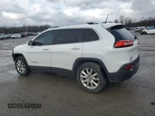 2016 Jeep Cherokee Limited z VIN 1C4PJMDB5GW211264, wystawiony jako Copart lot #53135105 z przebiegiem 142 991 mil mil oraz Szkoda całkowita • Salvage title. Historia ofert i sprzedaży dostępna na DreamBid. Obrazek 2.