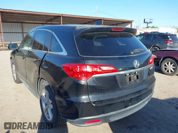 2014 Acura RDX with VIN 5J8TB3H30EL009005, listed as a IAAI auction lot 41724422 with 127,207 mi miles. Bid and sale history available at carsss.com. Image 3.