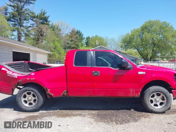 2005 Ford F-150 STX with VIN 1FTRX14W35NC00694, listed as a IAAI auction lot 42112128 with 157,067 mi miles and . Bid and sale history available at carsss.com. Image 13.