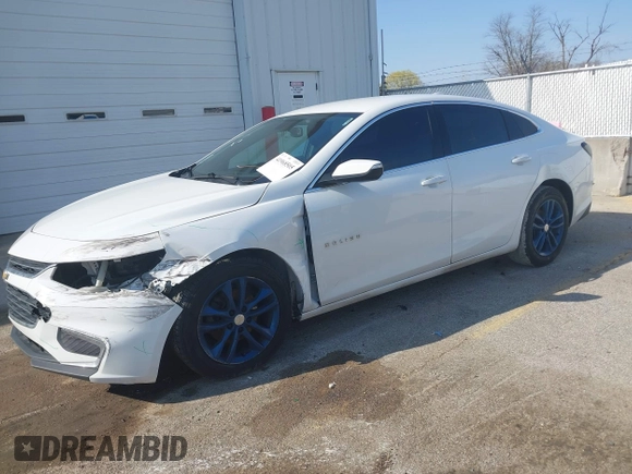 2018 Chevrolet Malibu LT with VIN 1G1ZD5ST6JF153425, listed as a IAAI auction lot 41968505 with 141,821 mi miles and . Bid and sale history available at DreamBid. Image 2.