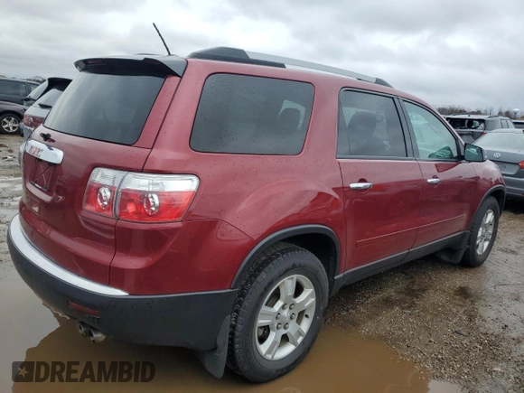 2010 GMC Acadia SL with VIN 1GKLVKED1AJ171751, listed as a Copart auction lot 47900665 with 118,241 mi miles and Clean Title. Bid and sale history available at carsss.com. Image 3.